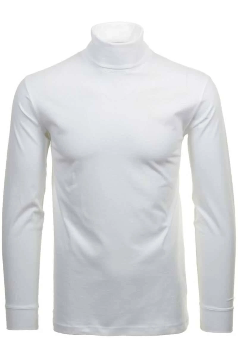 RAGMAN Regular Fit Herren Rollkragenshirt Weiss 1 RAGMAN Regular Fit Herren Rollkragenshirt Weiss