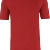 RAGMAN Regular Fit T-Shirt Rundhals Rot,Einfarbig
