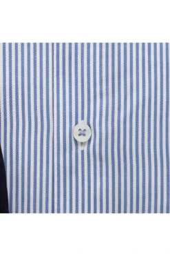 ETERNA Modern Fit Hemd Blau, Gestreift -Ausgewählte Bekleidungsgeschäfte 4038 X146 14 3 800 1200x1200