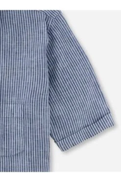 OLYMP Casual Modern Fit Leinenhemd Marine, Gestreift -Ausgewählte Bekleidungsgeschäfte 4102 12 18 2 800 1200x1200