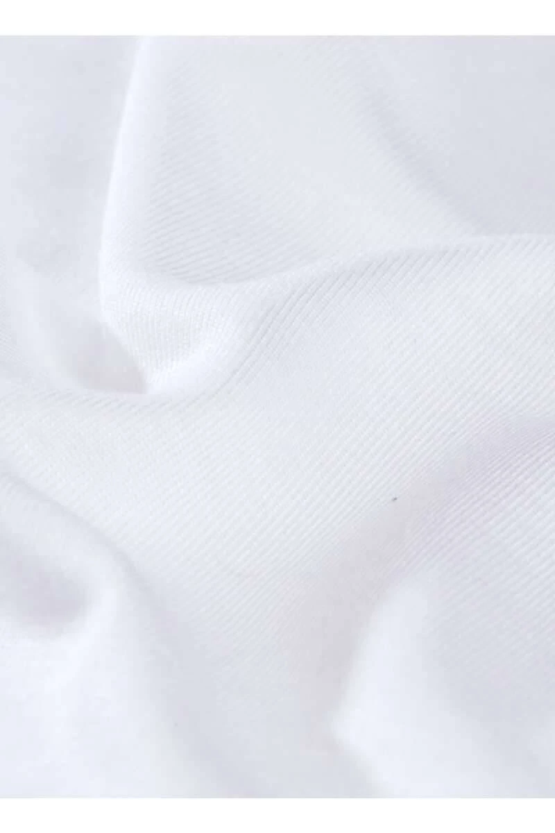 TRIGEMA Slim Fit T-Shirt V-Ausschnitt Weiss,Einfarbig 3 TRIGEMA Slim Fit T-Shirt V-Ausschnitt Weiss,Einfarbig – Bild 3