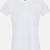 TRIGEMA Slim Fit T-Shirt V-Ausschnitt Weiss,Einfarbig