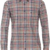 Casa Moda Casual Fit Hemd Blau/rot, Kariert