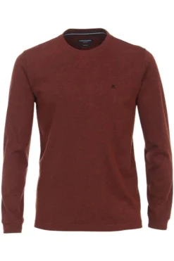 Casa Moda Longsleeve Rundhals Orange