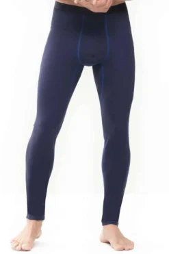 Mey High Performance Lange Unterhose Dunkelblau