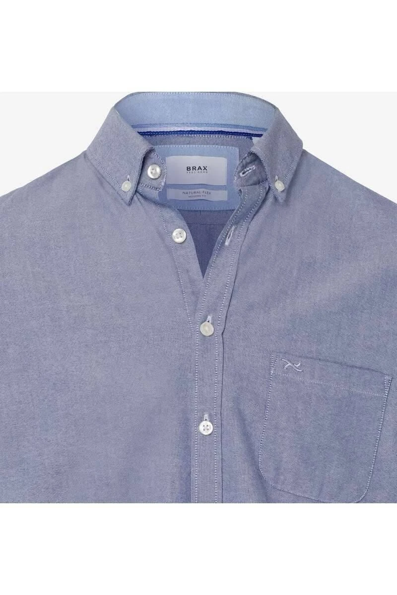 Brax Modern Fit Hemd Hellblau, Strukturiert 2 Brax Modern Fit Hemd Hellblau, Strukturiert – Bild 2