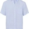 Brax Casual Modern Fit Leinenhemd , Einfarbig