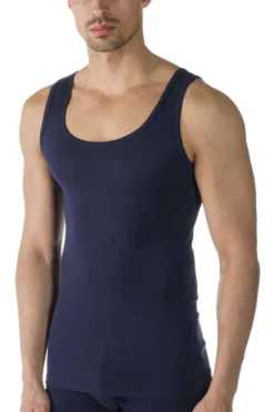 Mey Casual Cotton Herren Unterhemd Dunkelblau -Ausgewählte Bekleidungsgeschäfte 49100 668 4 800 1200x1200
