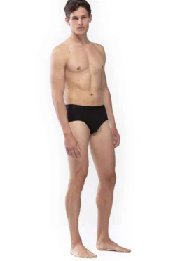 Mey Casual Cotton Slip Schwarz