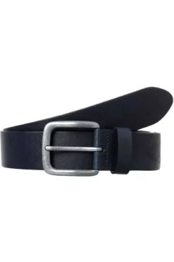 Brax Herren Gürtel Aus Echt Leder4,0 Cm Navy, Einfarbig