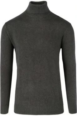 Redmond Regular Fit Herren Rollkragenpullover Anthrazit