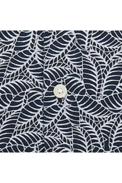 Hugo Boss BOSS Ronni Slim Fit Leinenhemd Blau/silber, -Ausgewählte Bekleidungsgeschäfte 50450806 403 4 800 1200x1200