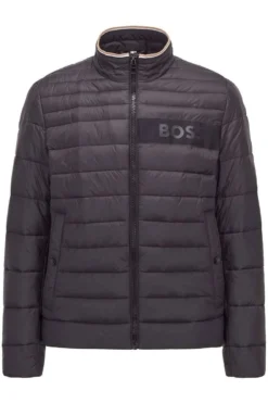Hugo Boss BOSS Regular Fit Herren Steppjacke Schwarz