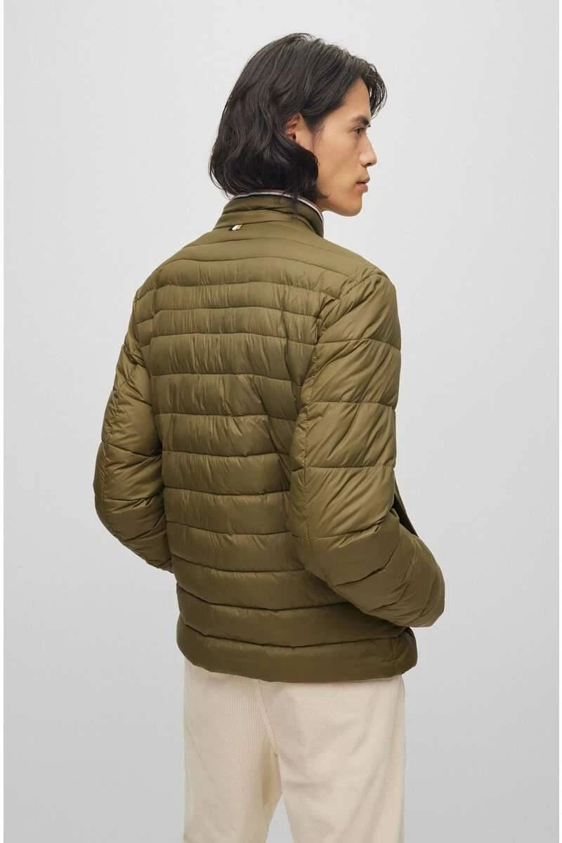 Hugo Boss BOSS Regular Fit Herren Steppjacke Grün 5 Hugo Boss BOSS Regular Fit Herren Steppjacke Grün – Bild 5