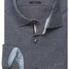 Hugo Boss BOSS Leo Regular Fit Hemd Dunkelblau, Einfarbig