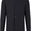 Hugo Boss BOSS Slim Fit Hemd Schwarz, Einfarbig