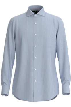 Hugo Boss BOSS Slim Fit Hemd Hellblau/pastel, Einfarbig