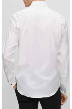 Hugo Boss BOSS Regular Fit Hemd Weiss, Einfarbig -Ausgewählte Bekleidungsgeschäfte 50491977 100 9 800olqK03v5neu9J 1200x1200