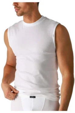 Mey Noblesse Trends Herren Unterhemd Weiss