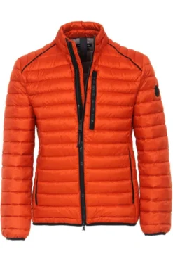 Casa Moda Casual Casual Fit Herren SteppjackeZip Orange