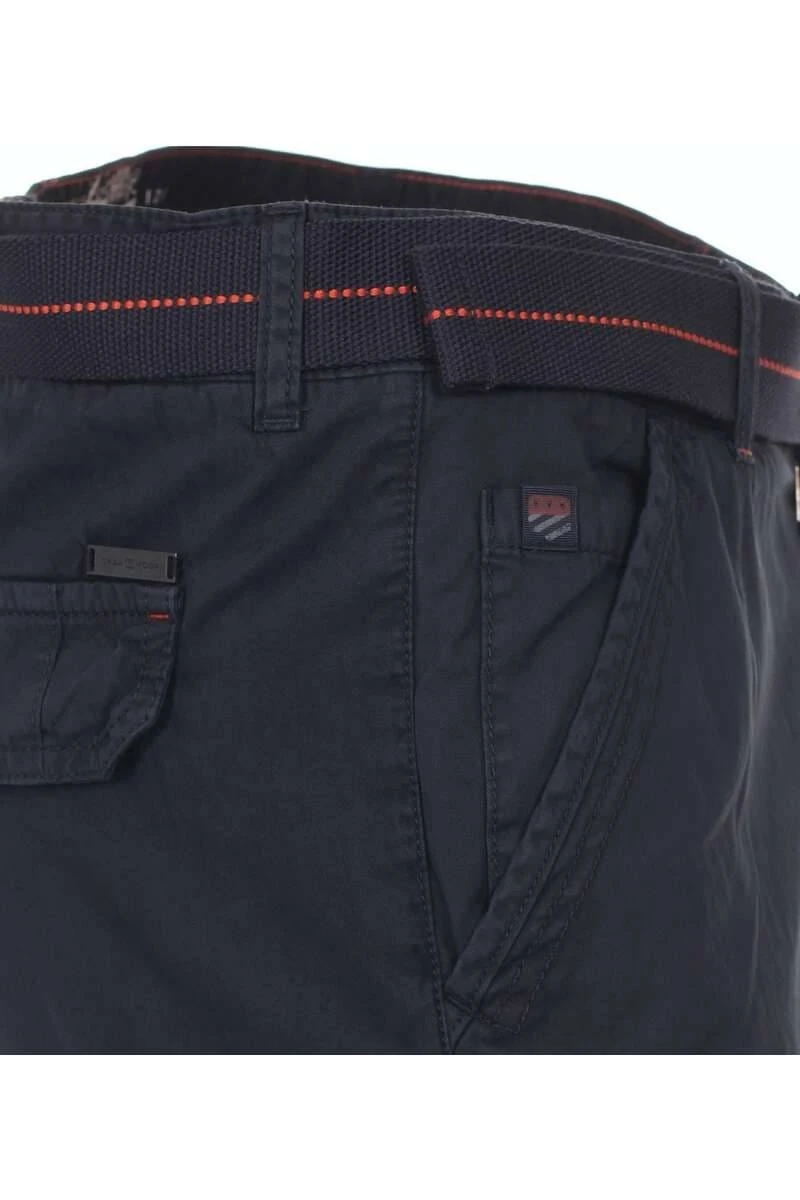 Casa Moda Casual Fit Cargo Shorts Navy, Einfarbig 3 Casa Moda Casual Fit Cargo Shorts Navy, Einfarbig – Bild 3