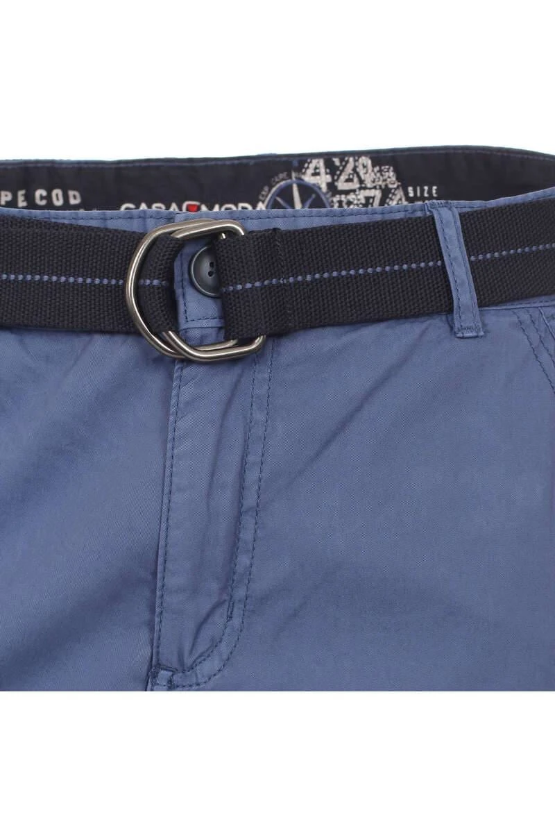 Casa Moda Casual Fit Cargo Shorts Royal, Einfarbig 3 Casa Moda Casual Fit Cargo Shorts Royal, Einfarbig – Bild 3