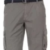 Casa Moda Casual Fit Cargo Shorts Grau, Einfarbig