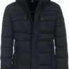 Casa Moda Casual Fit Herren Parka Schwarz