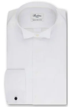Stenströms Classic Fit Galahemd Weiss