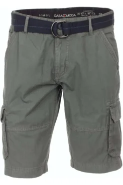 Casa Moda Cargo Shorts Grau, Einfarbig