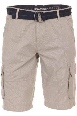 Casa Moda Cargo Shorts Beige, Strukturiert