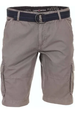 Casa Moda Cargo Shorts Braun, Einfarbig