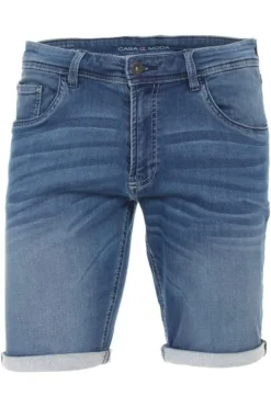 Casa Moda Joggjeans Kurze Hose Blau, Einfarbig