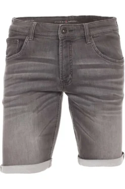 Casa Moda Joggjeans Kurze Hose Dunkelgrau, Einfarbig