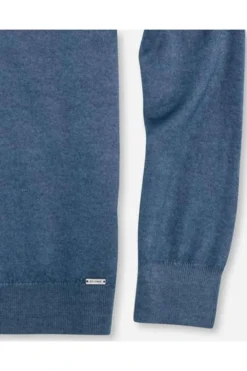OLYMP Casual Modern Fit Herren Pullover Rundhals Rauchblau -Ausgewählte Bekleidungsgeschäfte 5352 25 13 4 800 1200x1200