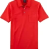 OLYMP Casual Modern Fit Poloshirt Rost, Einfarbig