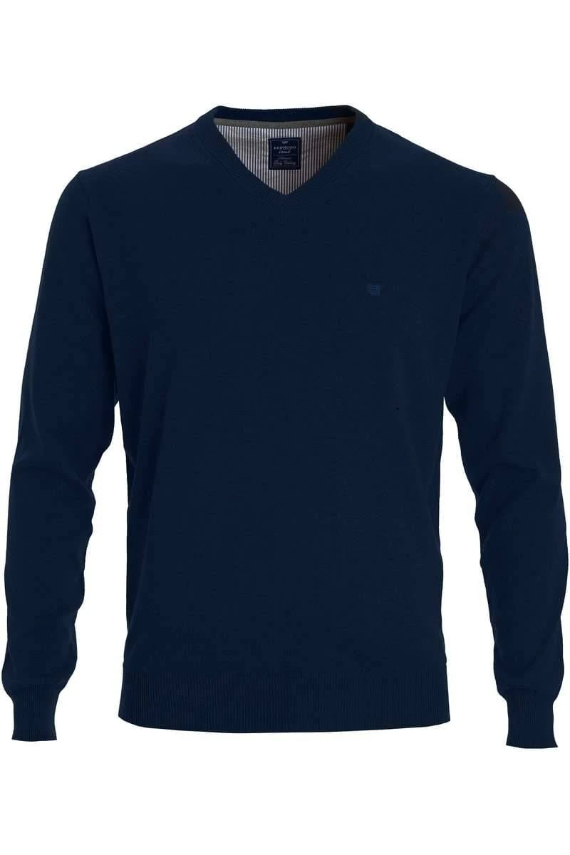 Redmond Herren Pullover V-Ausschnitt Marine 1 Redmond Herren Pullover V-Ausschnitt Marine