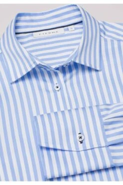 ETERNA Modern Classic Bluseblau, Gestreift 8 ETERNA Modern Classic Bluseblau, Gestreift -Ausgewählte Bekleidungsgeschäfte 6299 D708 12 2 800 1200x1200