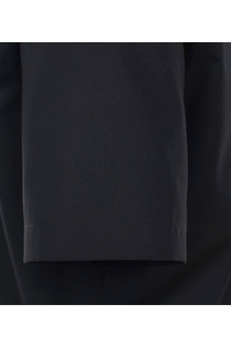 Venti Modern Fit Hemd Schwarz, Einfarbig 3 Venti Modern Fit Hemd Schwarz, Einfarbig – Bild 3