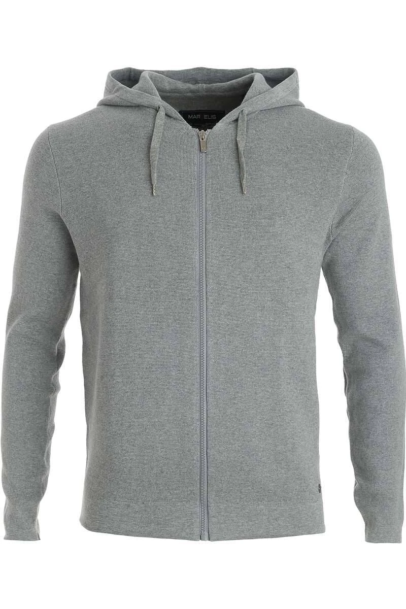 Marvelis Sweatjacke Mit KapuzeZip Grau 1 Marvelis Sweatjacke Mit KapuzeZip Grau