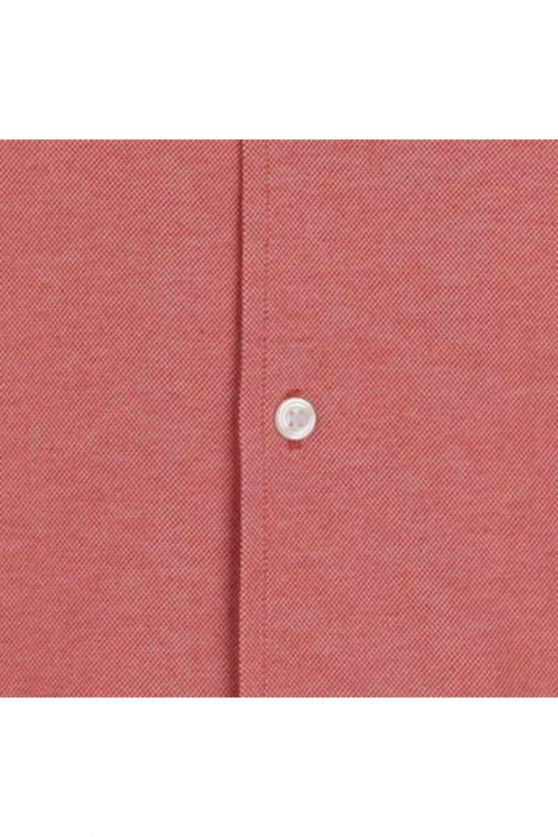 Marvelis Modern Fit Poloshirt Rot, Einfarbig 3 Marvelis Modern Fit Poloshirt Rot, Einfarbig – Bild 3