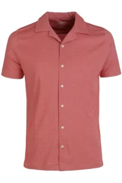 Marvelis Modern Fit Poloshirt Rot, Einfarbig