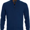 Redmond Herren Strickjacke Zip Dunkelblau