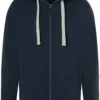 MAERZ Modern Fit Sweatjacke Mit Kapuze Navy