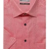 Marvelis Comfort Fit Hemd Rot, Faux-uni