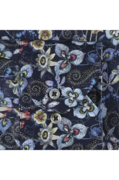 Stenströms Slimline Hemd Navy, Blumen -Ausgewählte Bekleidungsgeschäfte 712751 8151 181 2 800 1200x1200