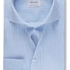 Stenströms Slimline Hemd Blau/weiss, Gestreift