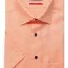 Marvelis Modern Fit Hemd Orange, Faux-uni