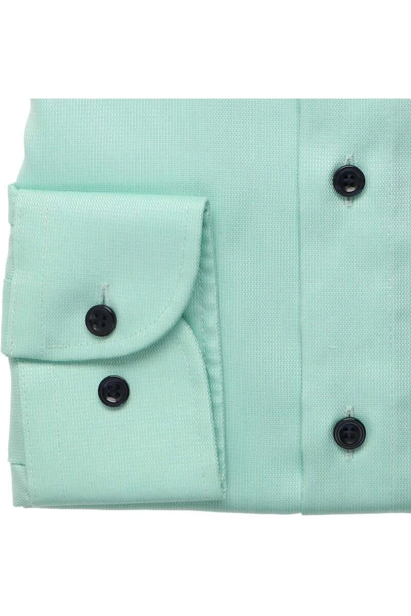 Marvelis Modern Fit Hemd Hellgrün, Faux-uni 3 Marvelis Modern Fit Hemd Hellgrün, Faux-uni – Bild 3