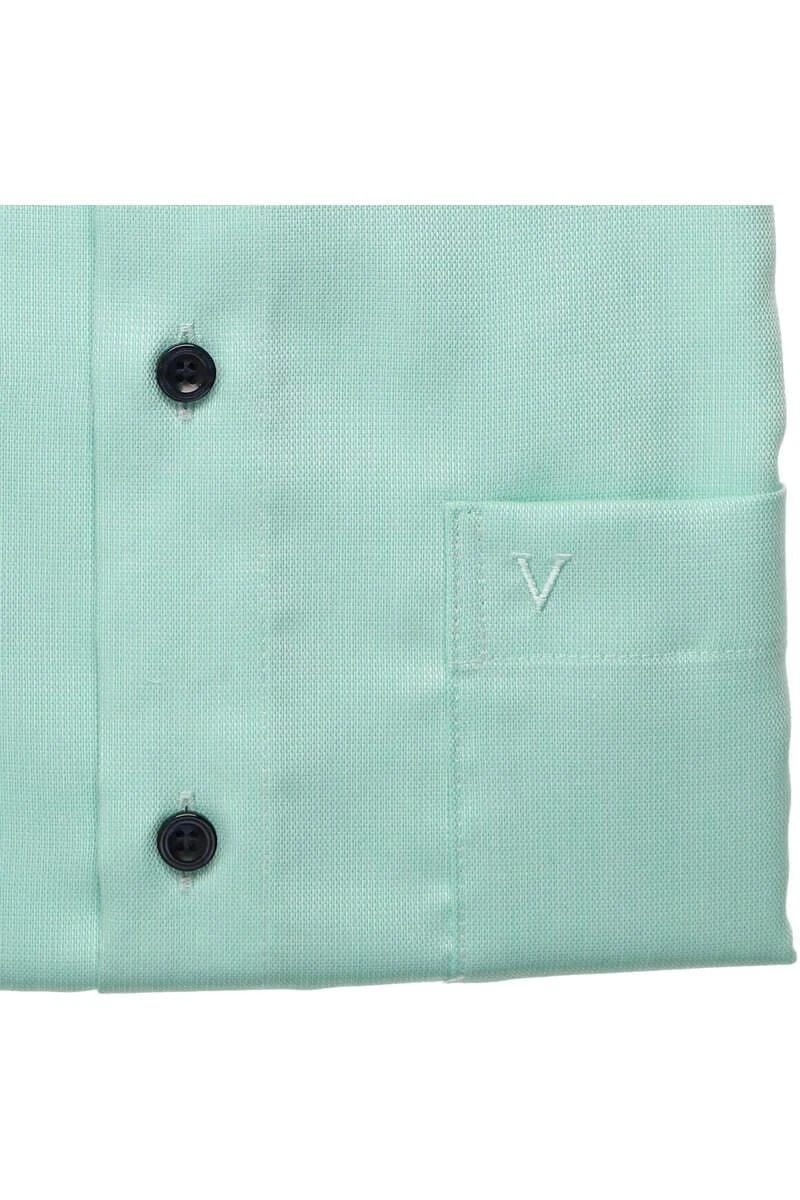 Marvelis Modern Fit Hemd Hellgrün, Faux-uni 5 Marvelis Modern Fit Hemd Hellgrün, Faux-uni – Bild 5